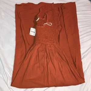 Free People midi-dress